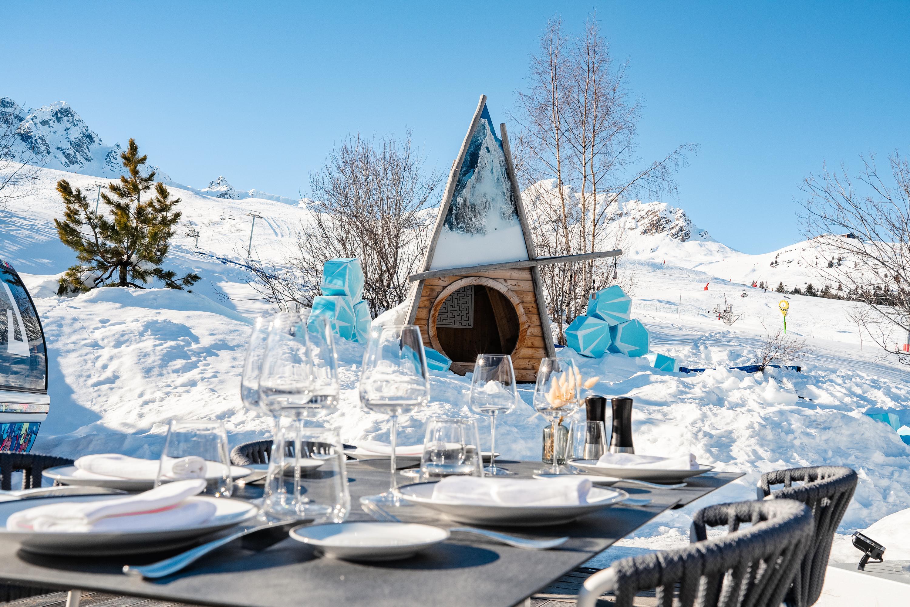 Hotel Annapurna Courchevel Exterior foto
